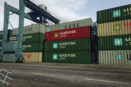 Real Company Logos for Dock Containers